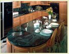 A Picture of an amazing marble kitchen