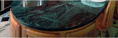 A fine Verde Antique Table top in the museum